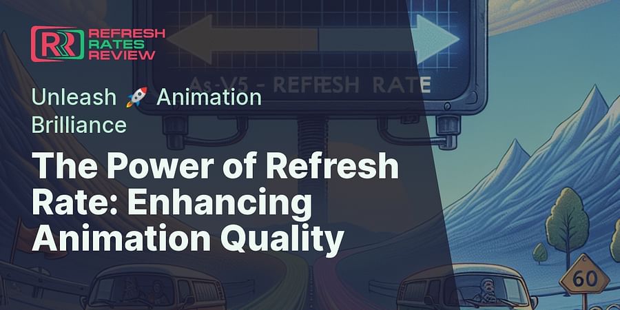 The Power of Refresh Rate: Enhancing Animation Quality - Unleash 🚀 Animation Brilliance