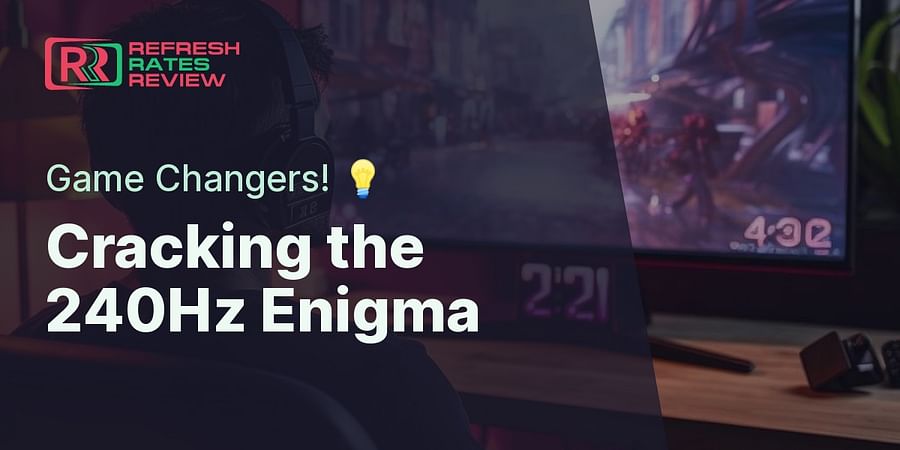 Cracking the 240Hz Enigma - Game Changers! ๐ก