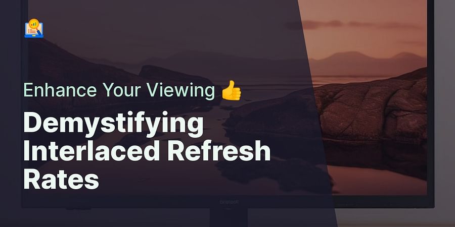 Demystifying Interlaced Refresh Rates - Enhance Your Viewing 👍